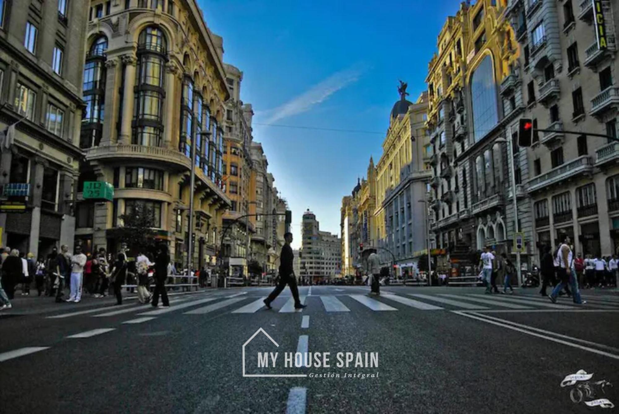 Myhousespain - Modern Penthouse Close To Gran Via - Big Terrace Madrid Exterior foto